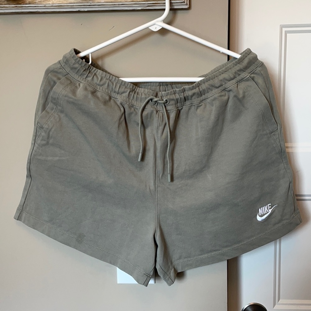 nike high-waisted shorts